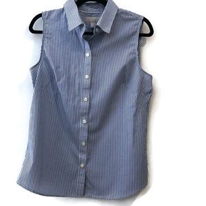 Banana Republic Factory sleeveless vertical stripe